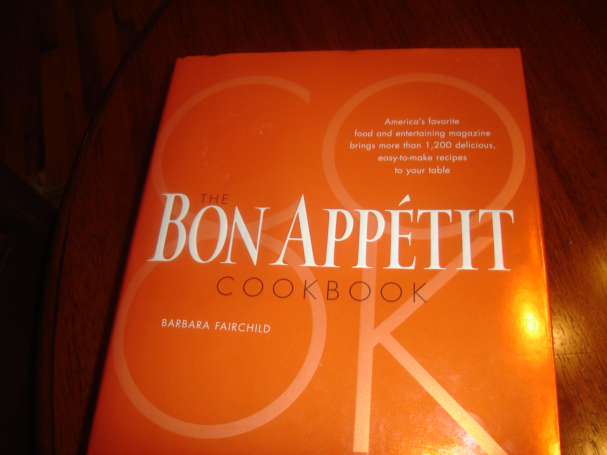 Bon Appetit cookbook